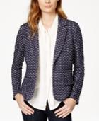 Maison Jules Dot-print Blazer, Only At Macy's