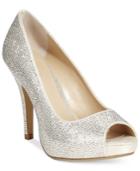 Thalia Sodi Selia Peep-toe Pumps Women's Shoes