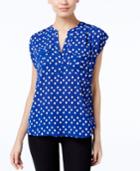 Inc International Concepts Printed Top, Only At Macy's