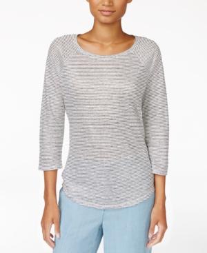 Maison Jules Linen Raglan-sleeve T-shirt, Only At Macy's