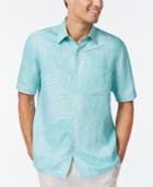 Tasso Elba Fern Leaf Jacquard Shirt, Only At Macy's