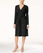 Thalia Sodi Ruched Faux-wrap Dress, Only At Macy's