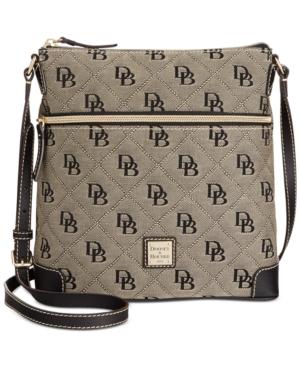 Dooney & Bourke Maxi Quilt Signature Crossbody, Created For Macy's