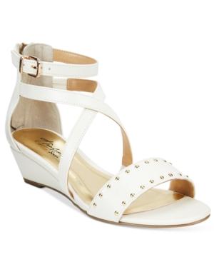 Thalia Sodi Pia Ankle-strap Demi Wedge Sandals, Only At Macy's Women's Shoes