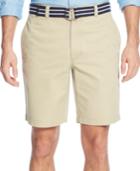 Club Room Men's Estate Flat-front Shorts,9 Only At Macy's