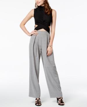 Xoxo Juniors' Cutout Colorblocked Jumpsuit