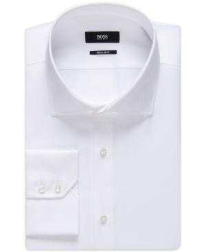 Boss Men's Regular/classic-fit Solid Dress Shirt
