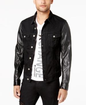 Armani Exchange Men's Lightning Bolt Stretch Jacket, Created For Macy's
