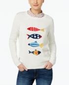 Weekend Max Mara Fish-motif Sweater