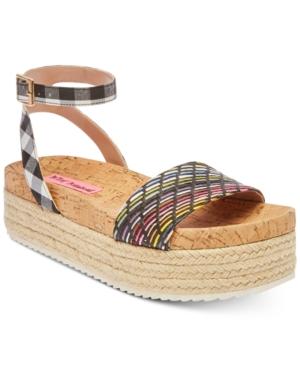 Betsey Johnson Thelma Espadrille Sandals Women's Shoes