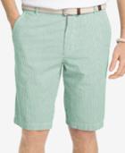 Izod Men's Sandy Bay Seersucker 10.5 Shorts