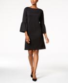 Charter Club Ruffle-sleeve Shift Dress, Created For Macy's