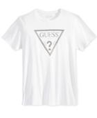 Guess Men's Great Gift Metallic-print Logo T-shirt