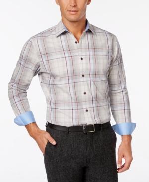 Tasso Elba Men's Plaid Shirt, Only At Macy's