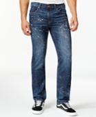 Ring Of Fire Polock Paint Splatter Jeans