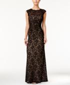 X By Xscape Lace Gown