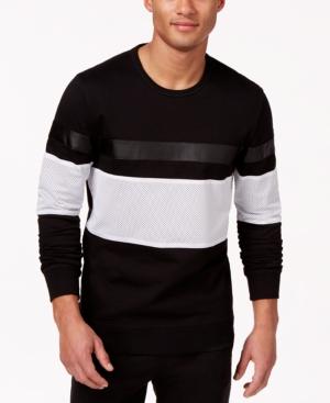 Inc International Concepts Danada Colorblocked Multimedia Sweatshirt, Only At Macy's