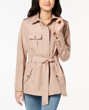 Celebrity Pink Juniors' Belted Anorak
