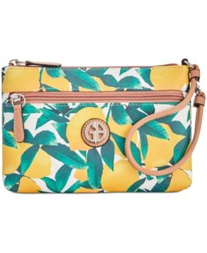 Giani Bernini Saffiano Lemon Wristlet, Created For Macy's