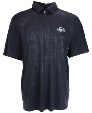 Cutter & Buck Men's New York Jets Drytec Sullivan Embossed Polo