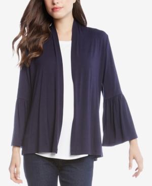 Karen Kane Molly Ruffled-sleeve Cardigan