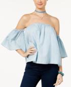 Love, Fire Juniors' Off-the-shoulder Top