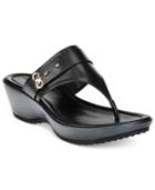 Cole Haan Margate Thong Wedge Sandals Women's Shoes