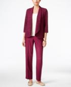 Alfred Dunner Veneto Valley Collection Sequined Boucle Jacket