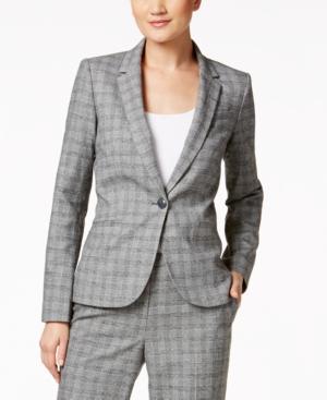 Tommy Hilfiger One-button Houndstooth Blazer