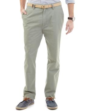 Nautica Big And Tall Classic Flat-front Pants