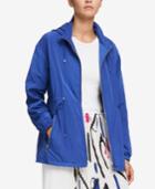 Dkny Hooded Drawstring-waist Jacket, Created For Macy's