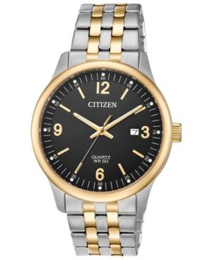 Citizen Men's Quartz Two-tone Stainless Steel Bracelet Watch 40mm