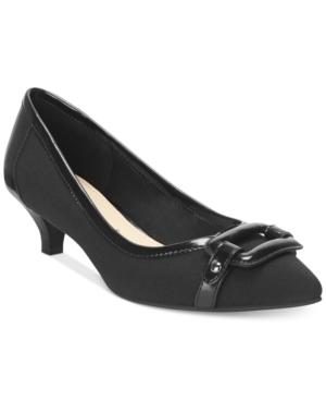 Anne Klein Melanie Pointy Toe Kitten Pumps
