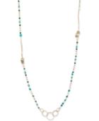 Lonna & Lilly Gold-tone Multi-bead Rope Necklace