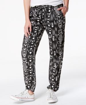 Roxy Juniors' 'mean It' Printed Soft Pants