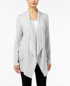 Style & Co Draped Cardigan, Only At Macy's