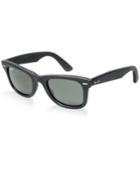 Ray-ban Sunglasses, Rb2140qm Wayfarer Leather