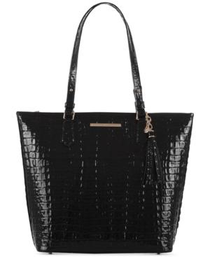 Brahmin Asher La Scala Embossed Leather Tote