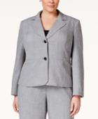 Kasper Plus Size Two-button Blazer