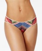 Becca West Village Sparkly Bikini Bottoms Women's Swimsuit