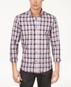 Alfani Men's Belkis Plaid Shirt, Created For Macy's