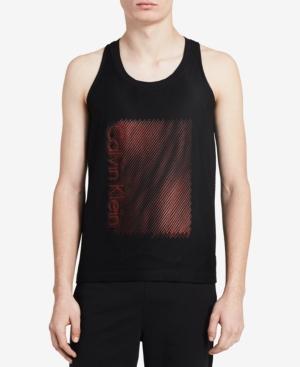 Calvin Klein Men's Graphic Mesh Tank Top