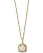 Final Call By Effy Opal (5/8 Ct. T.w.) & Diamond Accent Pendant Necklace (5-7/8 Ct. T.w.) In 14k Gold