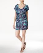 Anne Cole Fronds Printed V-neck Tunic Women's Swimsuit