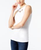 Inc International Concepts Cutout Tank Top, Created For Macy's