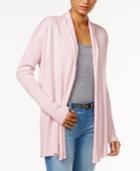 Tommy Hilfiger Open-front Cardigan, Only At Macy's