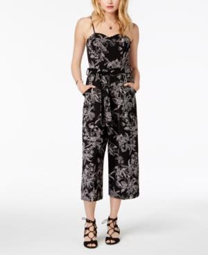 Emerald Sundae Juniors' Puff-paint Jumpsuit