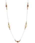 Inc International Concepts Gold-tone Neutral Bead Station Strand Necklace, Only At Macy's