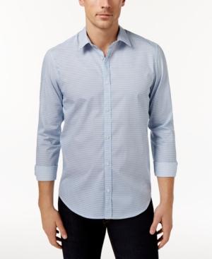 Calvin Klein Men's Pixel Houndstooth Shirt