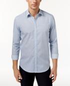 Calvin Klein Men's Pixel Houndstooth Shirt